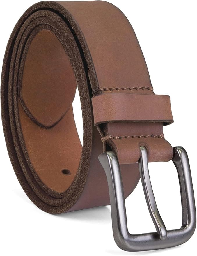 Timberland Men's 35mm Classic Buckle Leather Belt