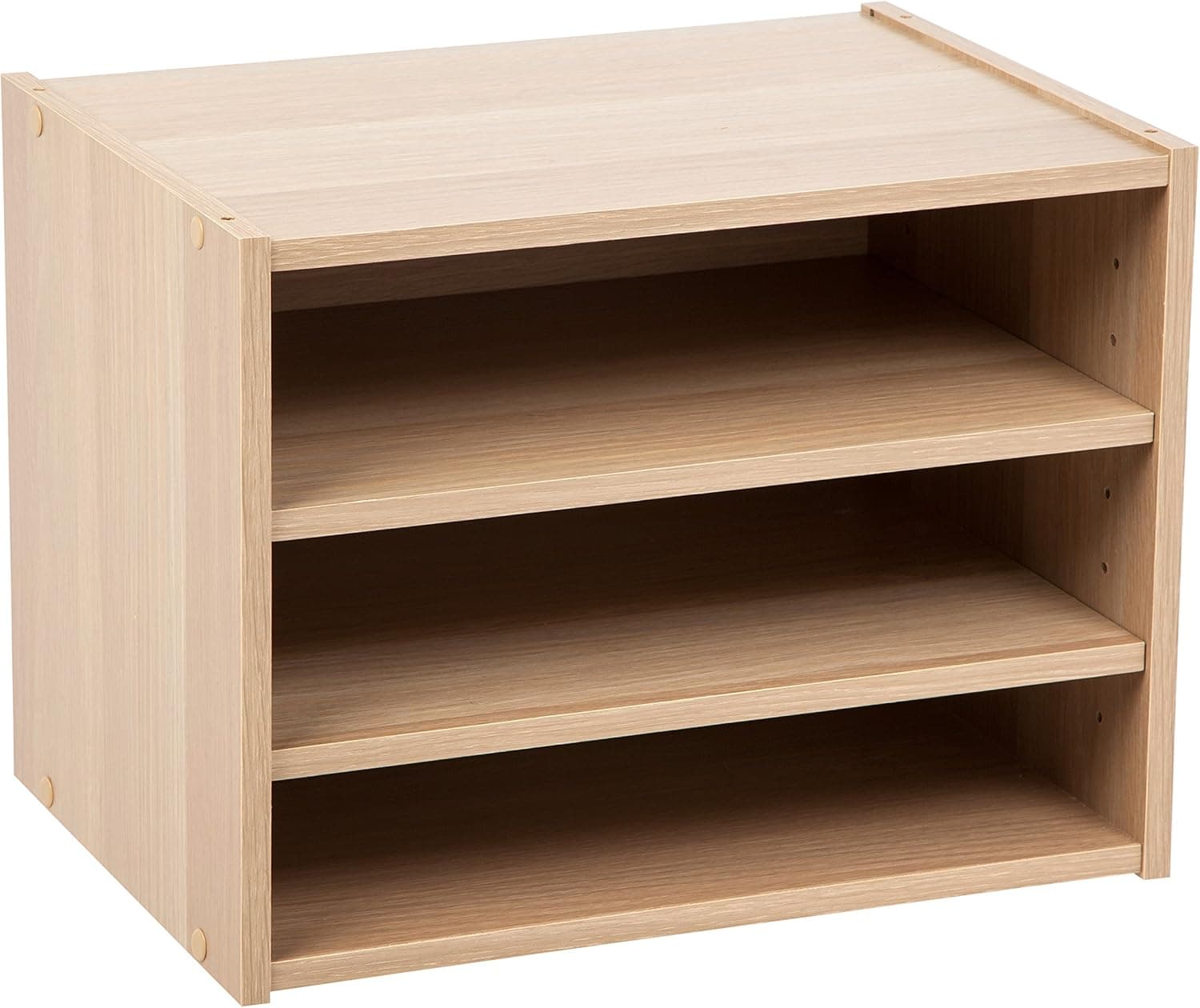 IRIS USA 8-Cube Vertical Bookshelf Organizer