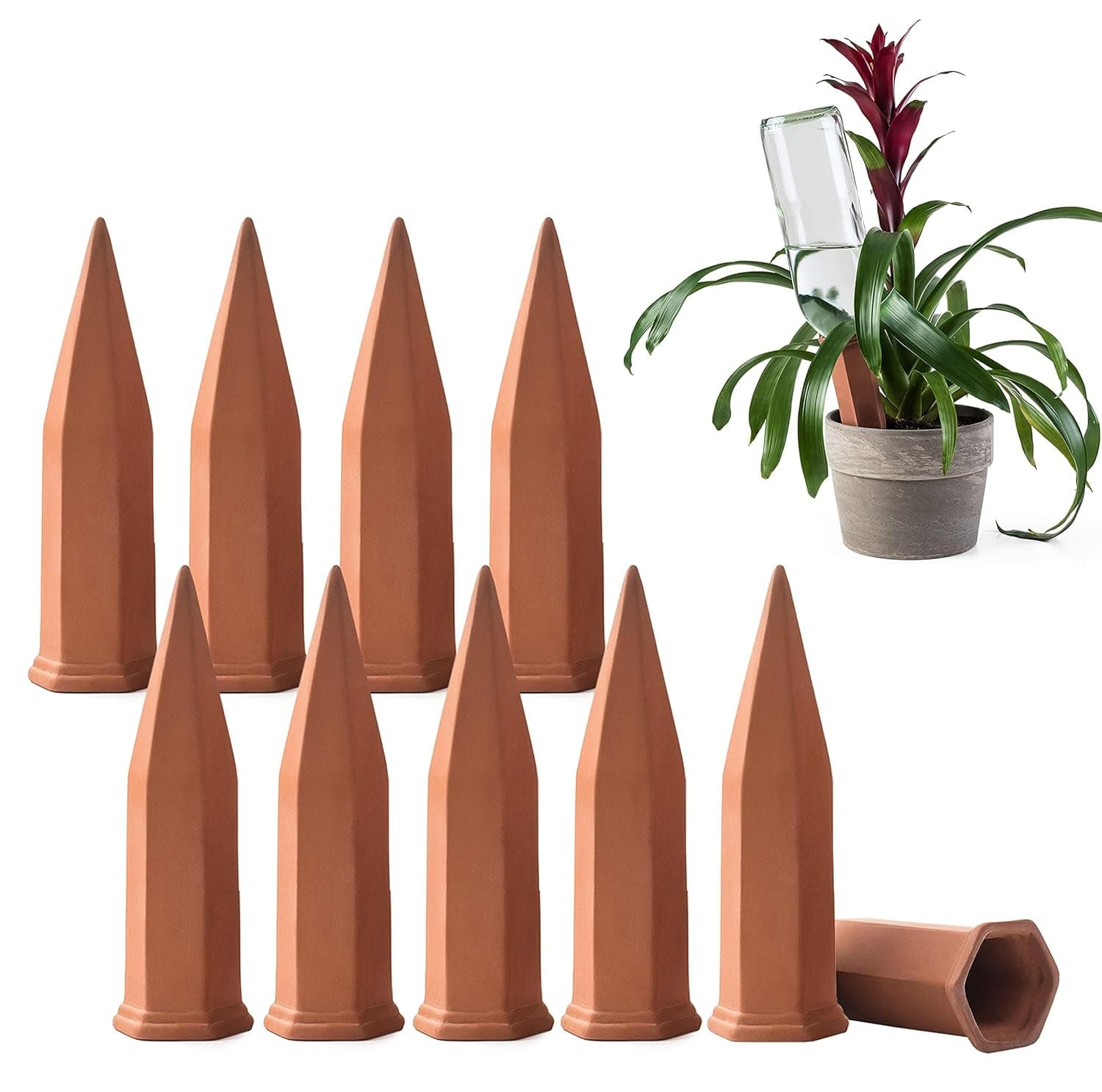 Modern Innovations Terracotta Self-Watering Spikes (6-pack)